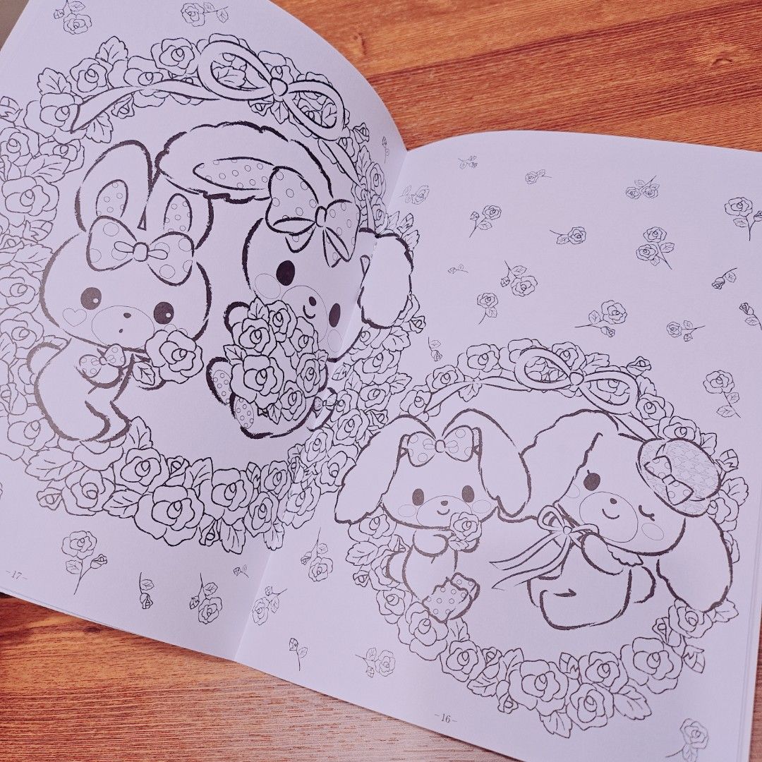 Bonbonribbon Coloring Book