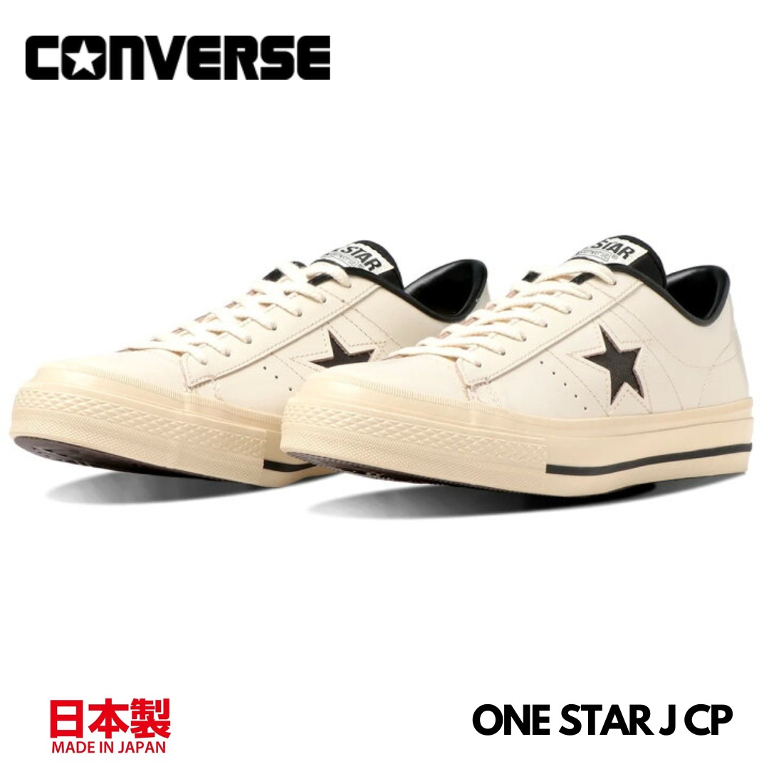 🇯🇵日本代購🇯🇵日本製CONVERSE ONE STAR J CP CREAM/BLACK MADE IN