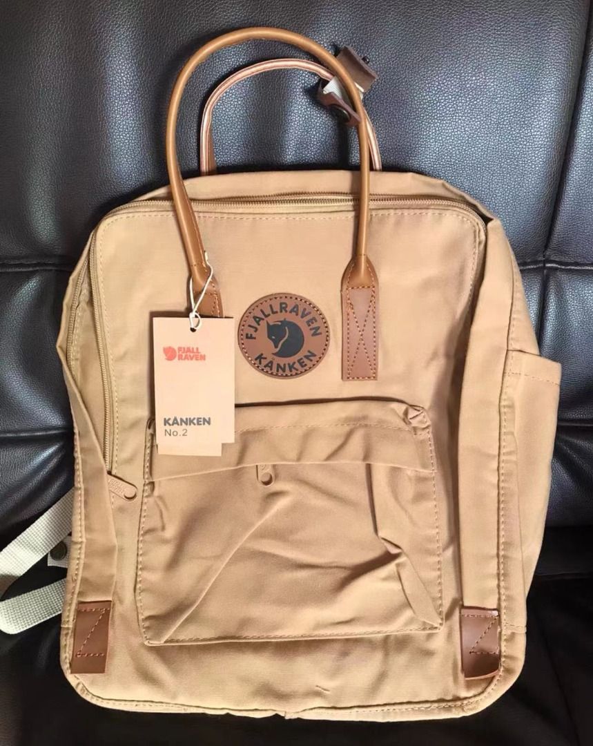 No Beige Kanken Backpack Fjällräven Kånken 16 L 68travel