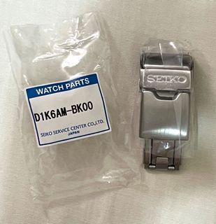 全新原裝 SEIKO Marine Master D Buckle 18mm D1K6AM-BK00 for SBDX001 錶扣