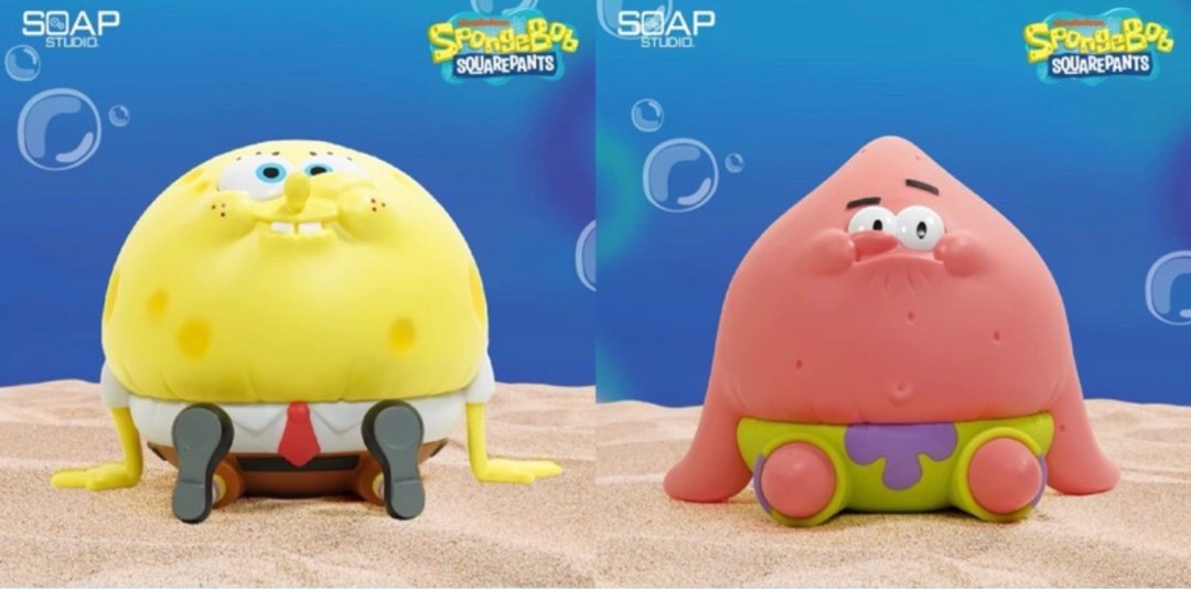 (全新最後一對) Soap Studio (NS003 + NS004) SpongeBob