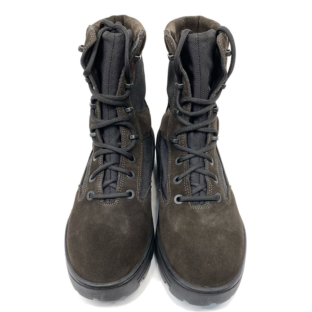 Yeezy thick suede combat boot best sale