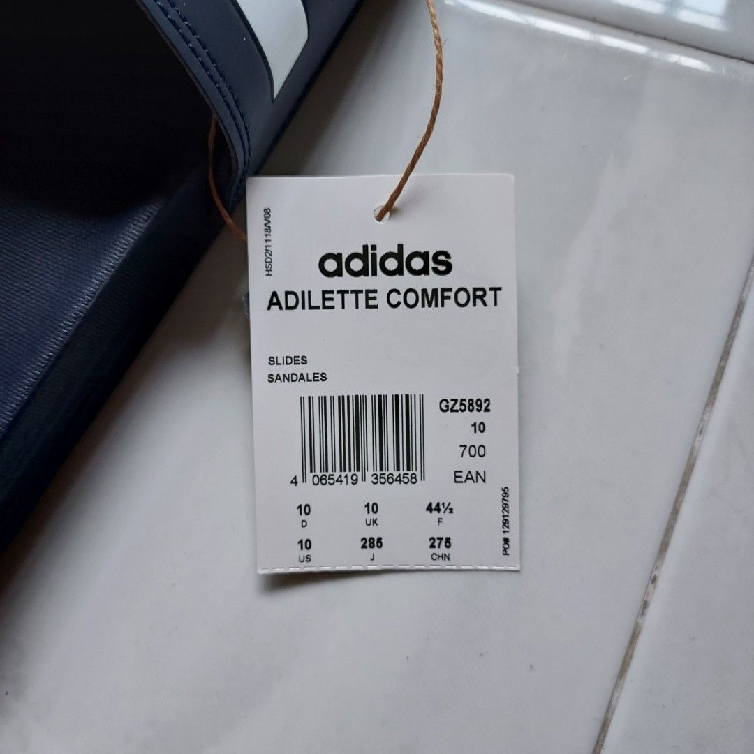 adidas ADILETTE COMFORT SLIDES SANDALES Men s Fashion Footwear
