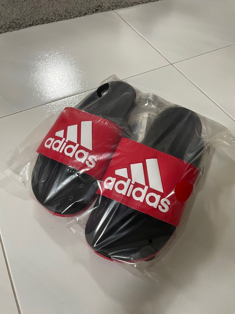 Adidas Comfort Slides, Men's Fashion, Footwear, Flipflops and Slides on