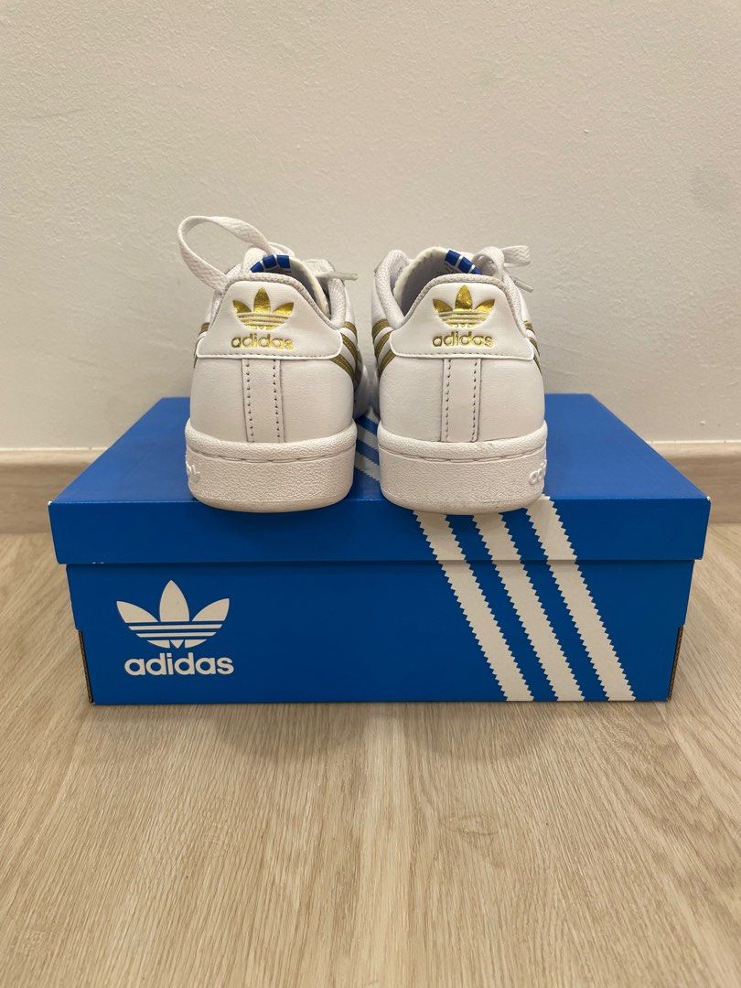 Gold adidas shoes womens sale