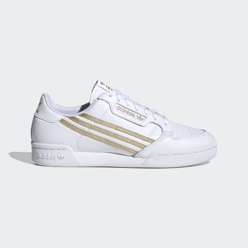 Adidas Contentinal Women s Gold Stripes Sneaker Shoes Women s