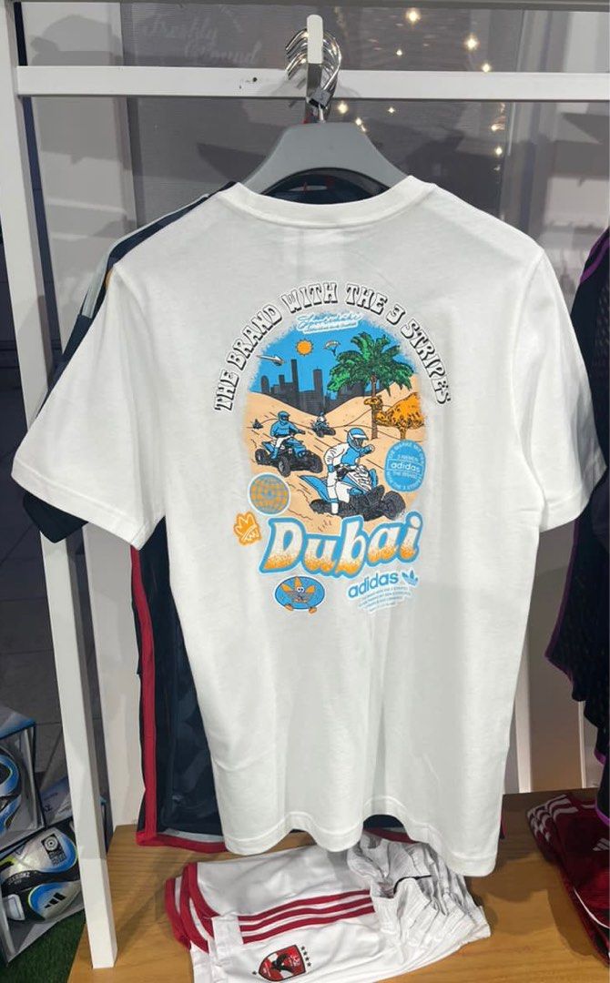 Adidas Dubai Tshirt Men s Fashion Tops Sets Tshirts Polo Shirts on Carousell