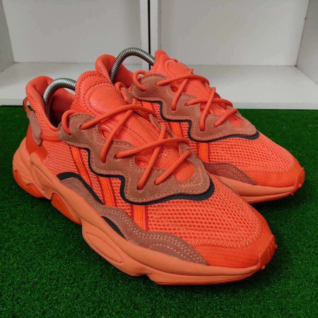 Adidas ozweego orange kids hot sale