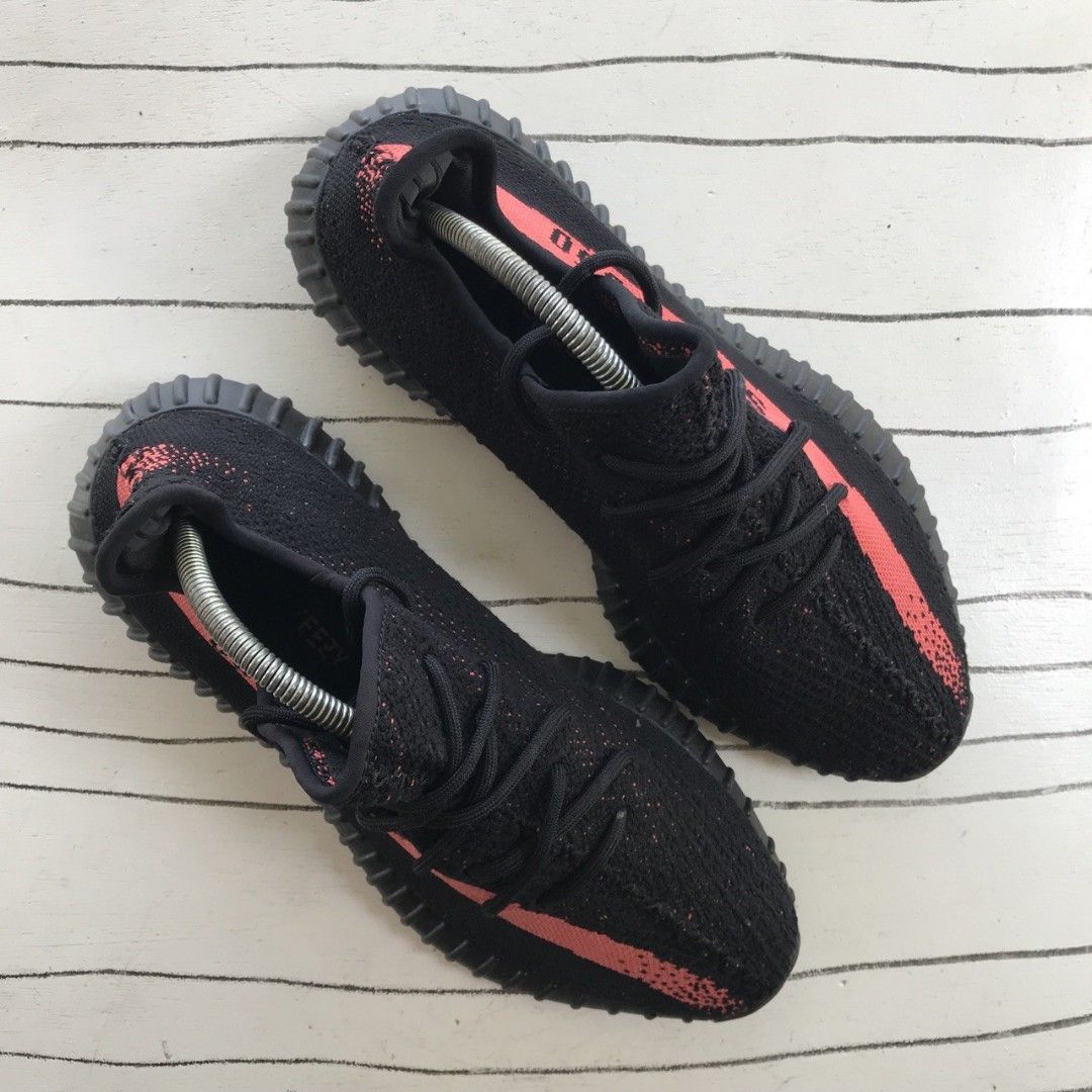 adidas gazelle silver green womens ADIDAS YEEZY BOOST 350 V2 'BLACK' main image 0