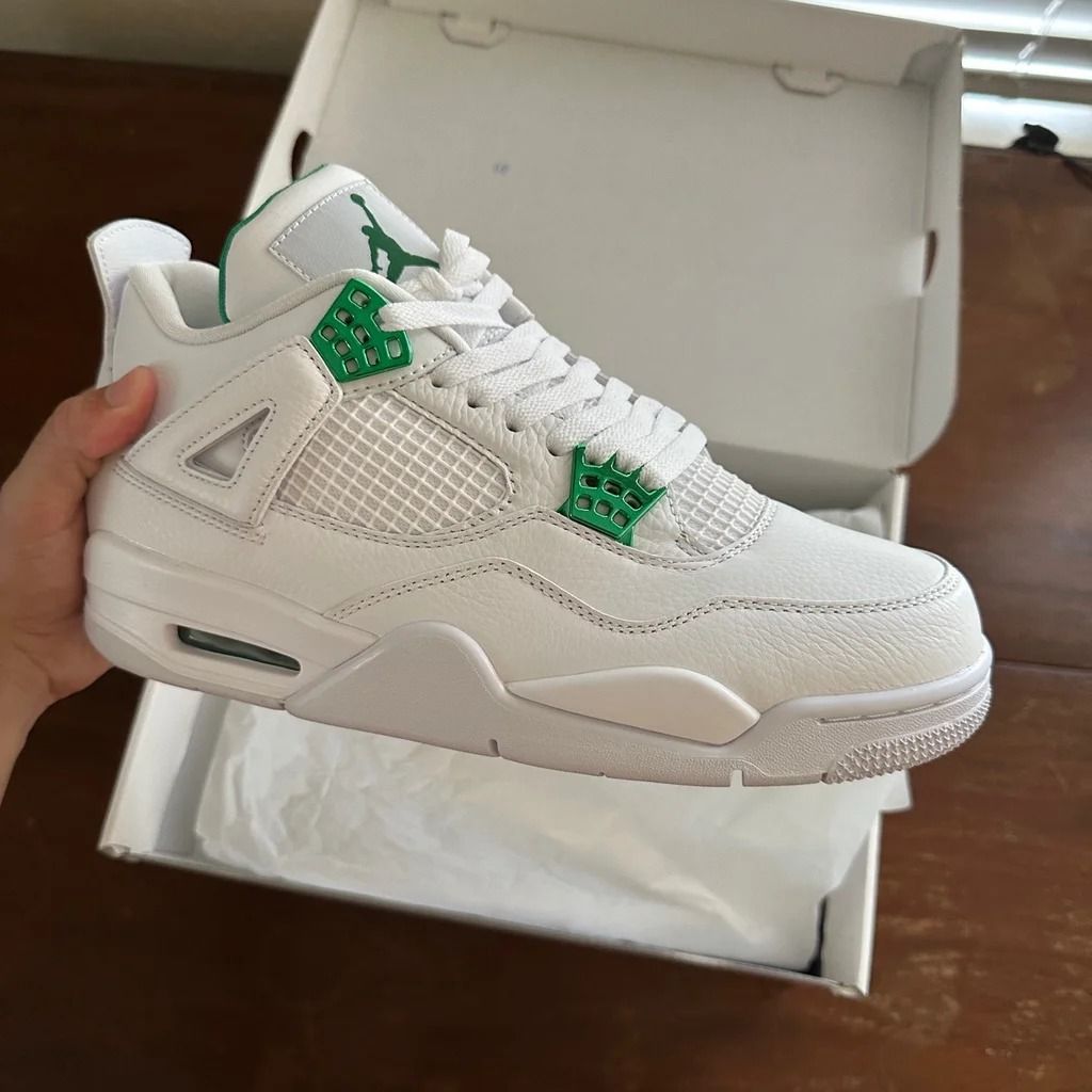 Aj4 metallic green store