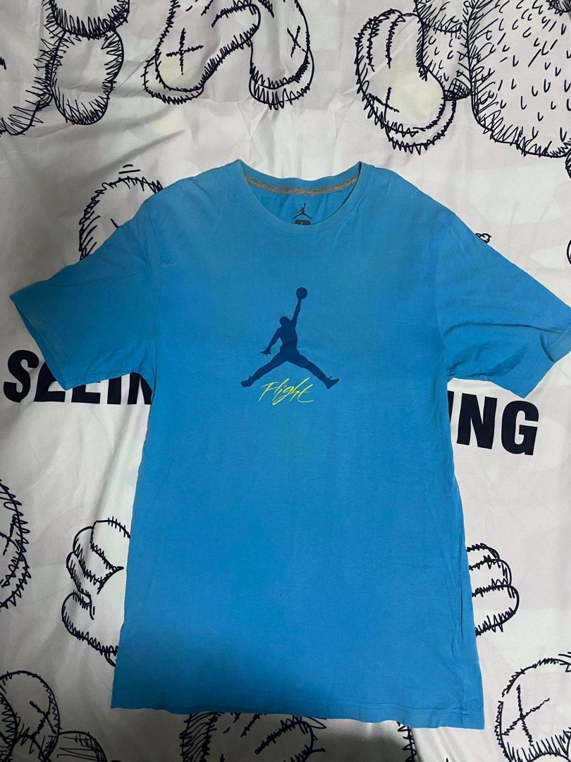 Jordan JUMPMAN AIR - Print T-shirt - blue tint/blue 