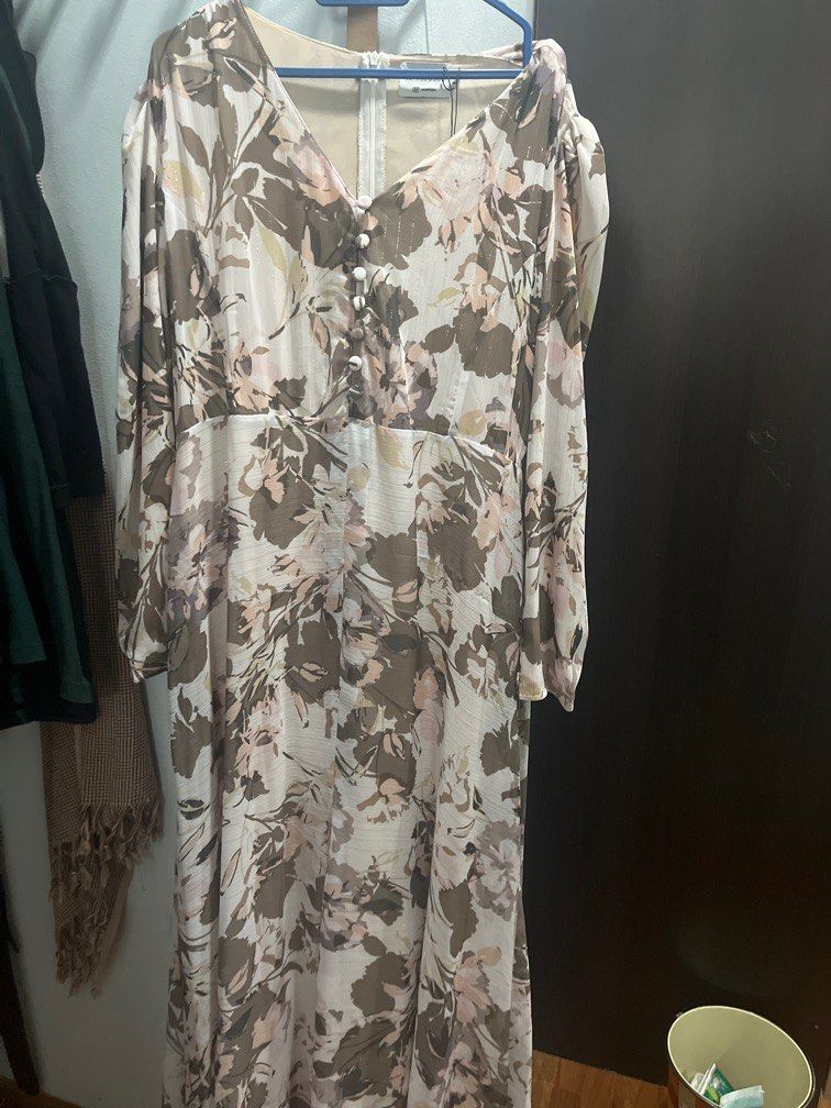 Chiffon store flare dress