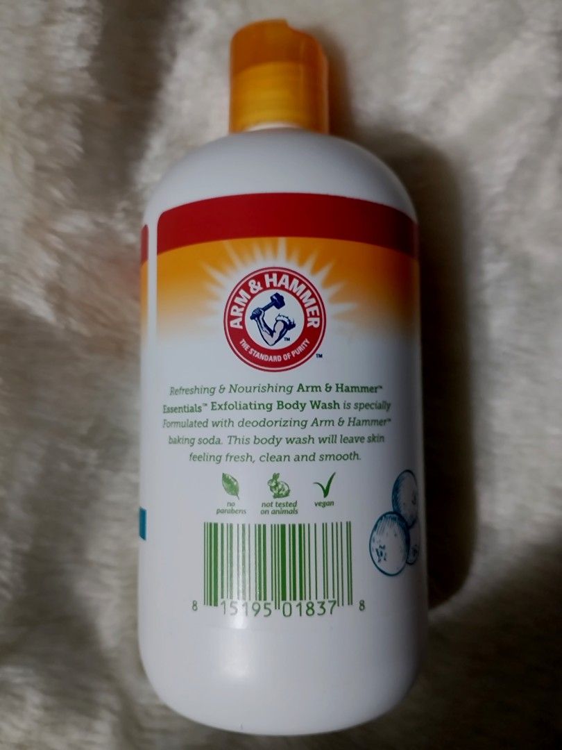ARM & HAMMER WITH BAKING SODA EXFOLIATING BODYWASH, Beauty & Personal