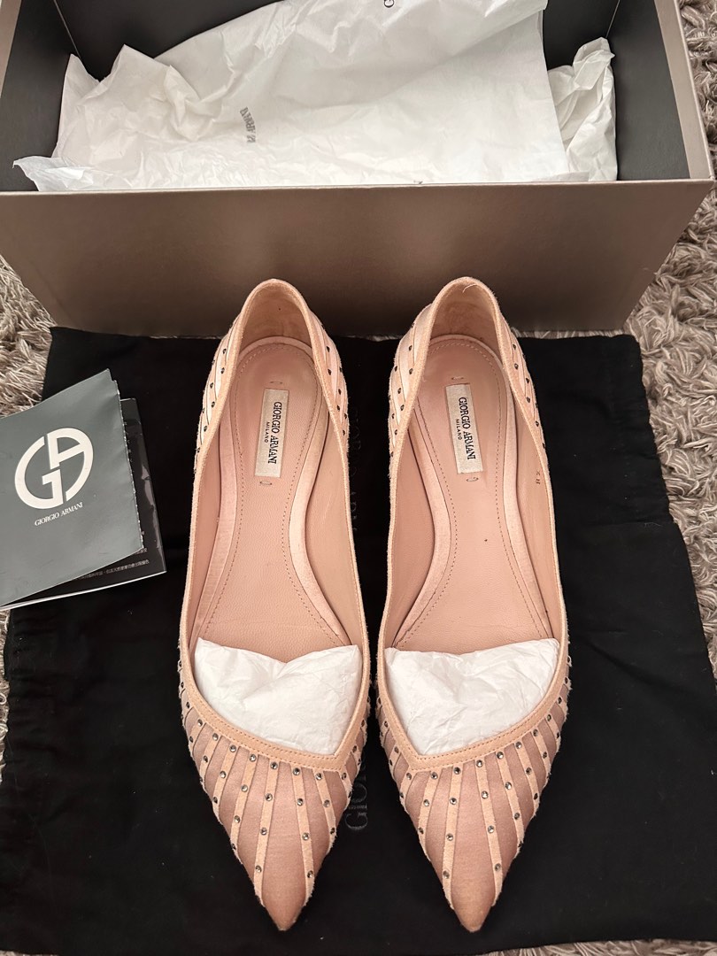 Giorgio armani outlet flats