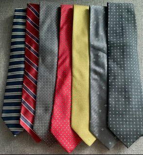 Assorted Branded Neckties (sold as pack)