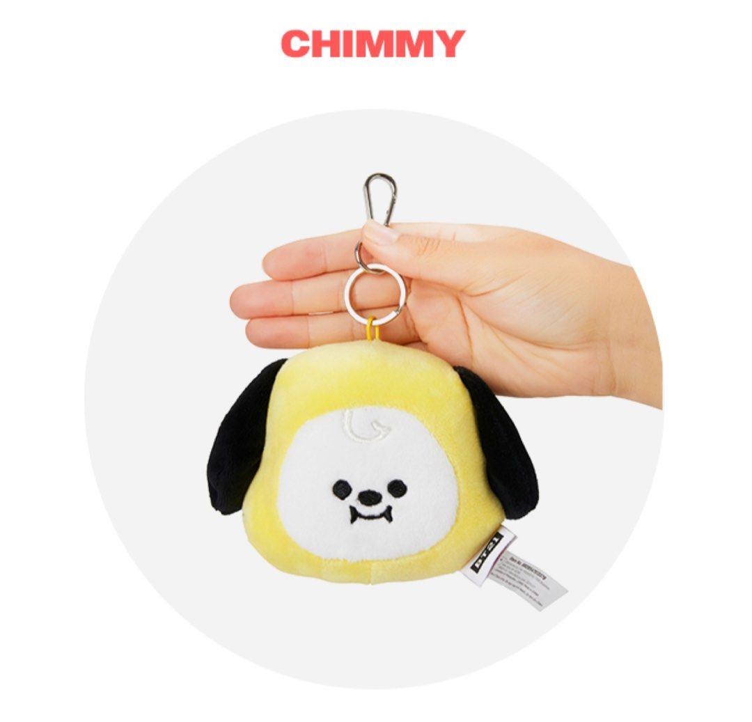 Authentic BT21 Baby Lighting Face KeyRing