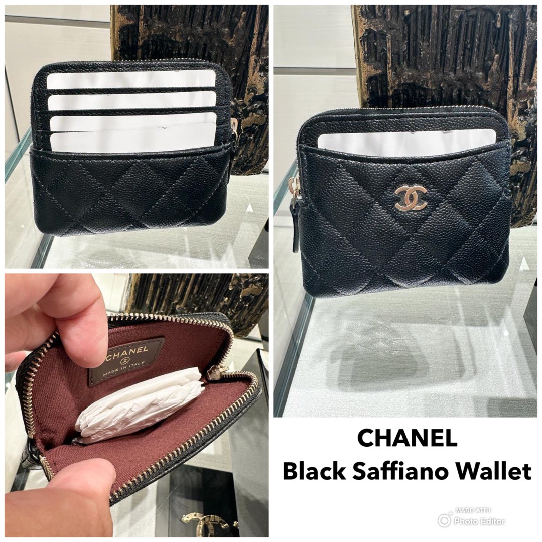 Authentic Chanel coin purse with card slots. Like new. Receipt