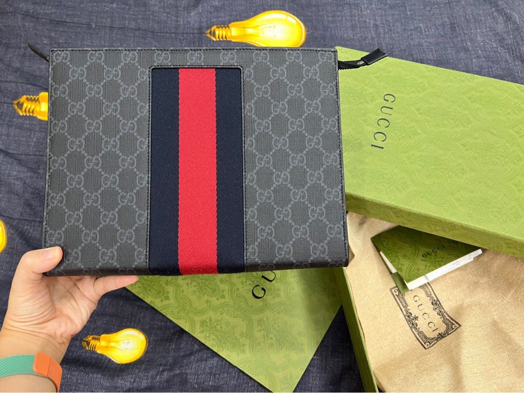 Real gucci pouch on sale