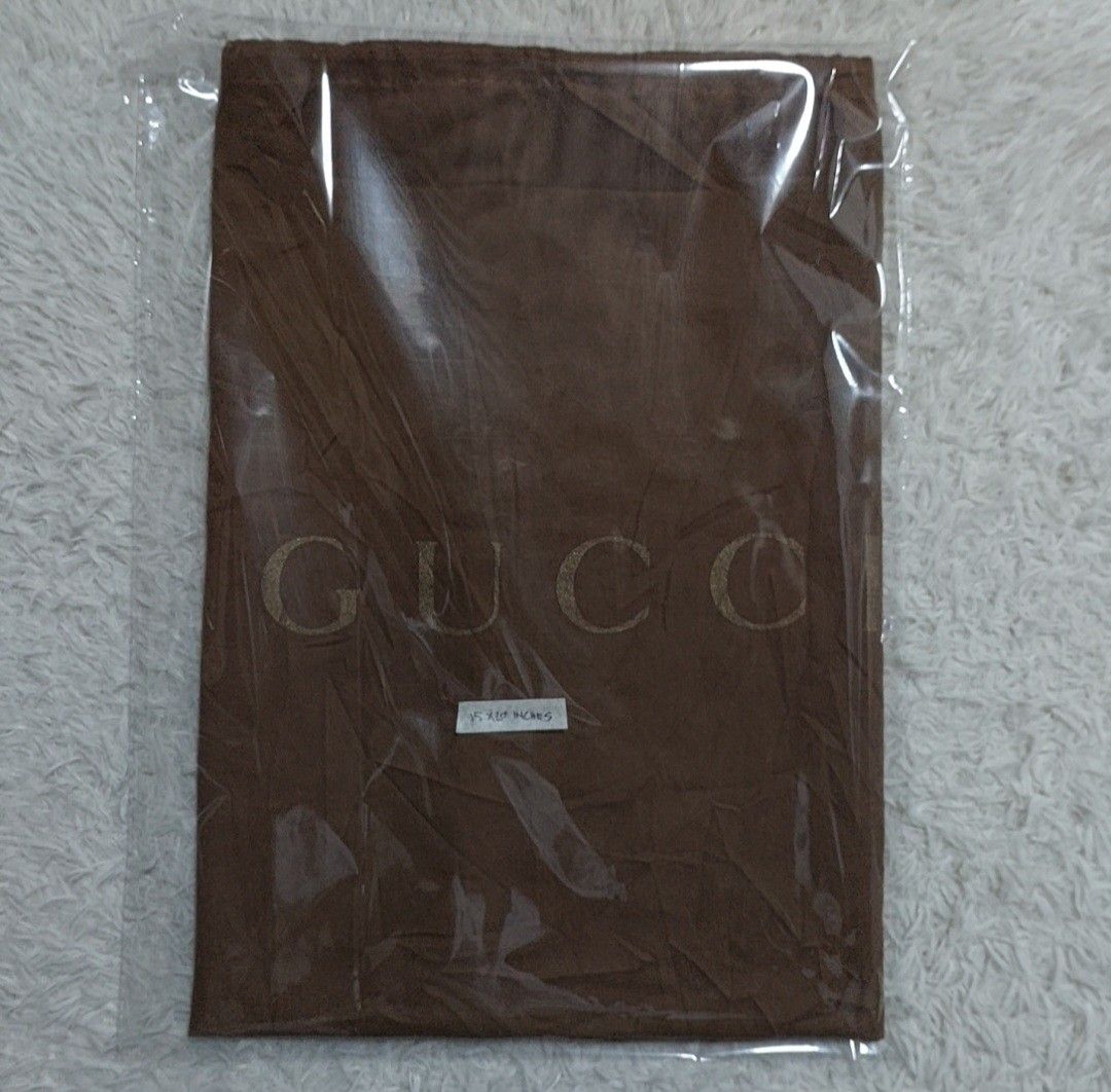 Authentic Gucci Dust bag 15x13 inches, Luxury, Bags & Wallets on