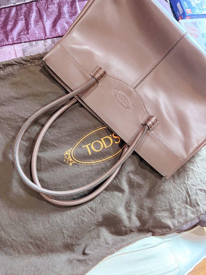 Authentic JP TOD s Mocassino Leather Handbag Luxury Bags Wallets on Carousell