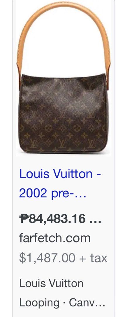 Authentic LV looping bag mm (Category: Luxury Bags & Wallets) located in Rizal. Submitted by aata_ (Listing ID 1214957679, Image 3). Description: .