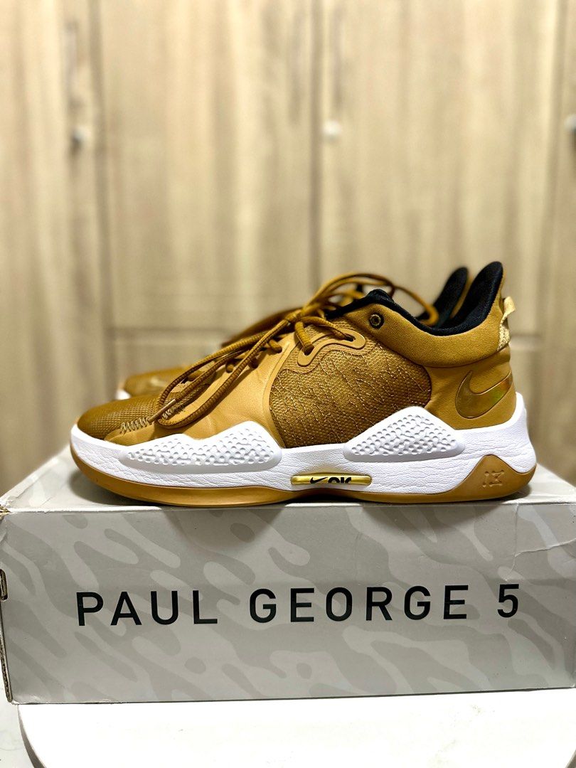 Paul george shoes kids gold on sale