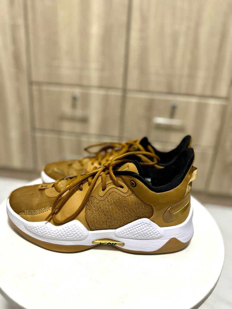Paul george shoes sales gold