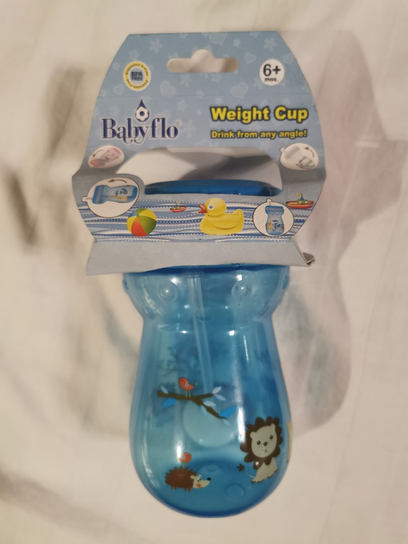 Baby flo weighted bottle, Babies & Kids, Nursing & Feeding