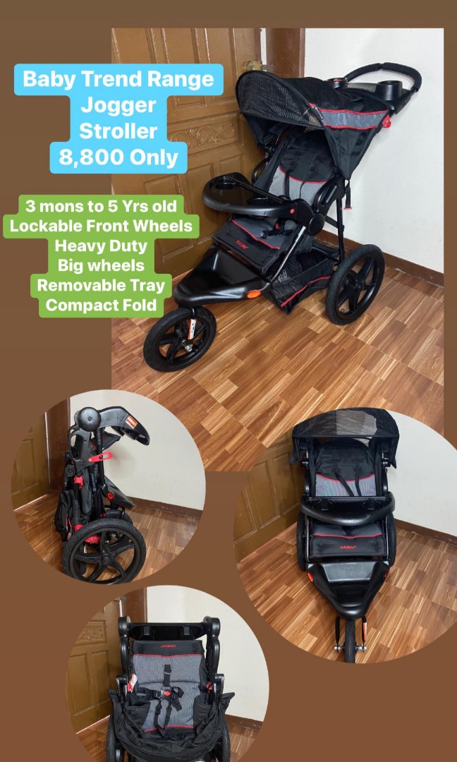 Baby Trend Range Jogger Stroller, Babies & Kids, Going Out, Strollers on  Carousell