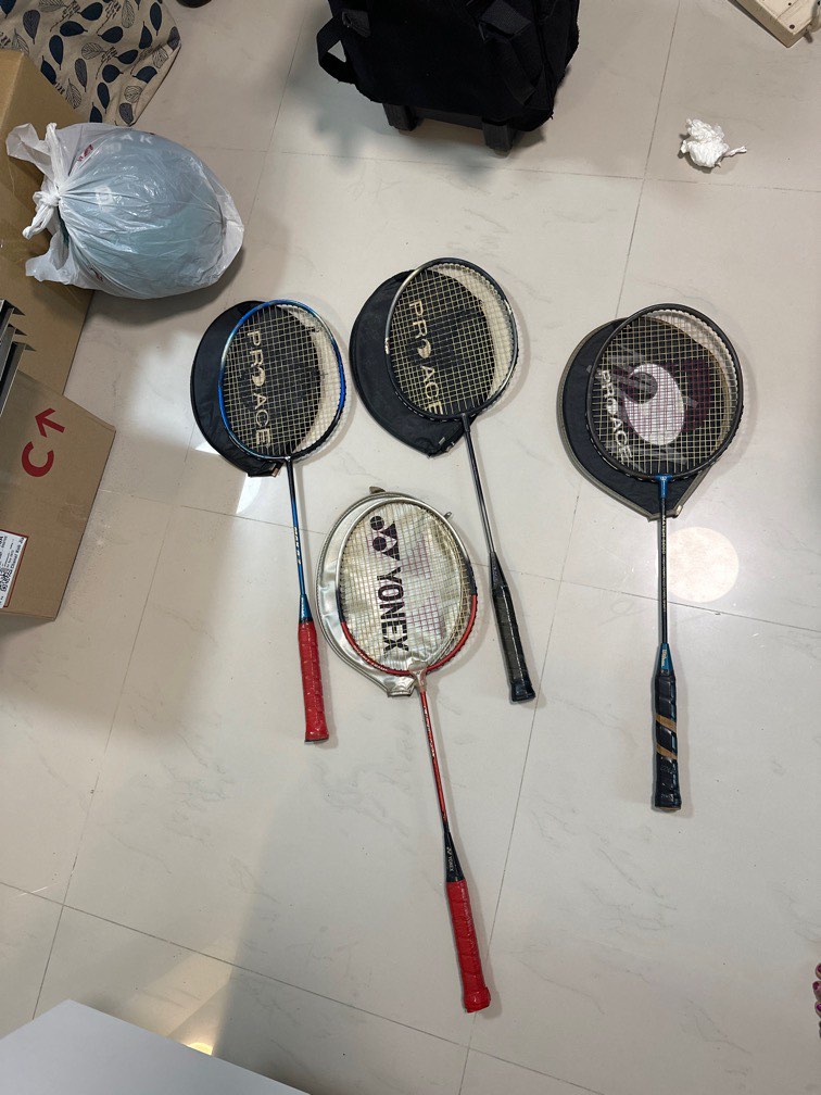 Badminton rackets, Sports Equipment, Sports & Games, Racket & Ball