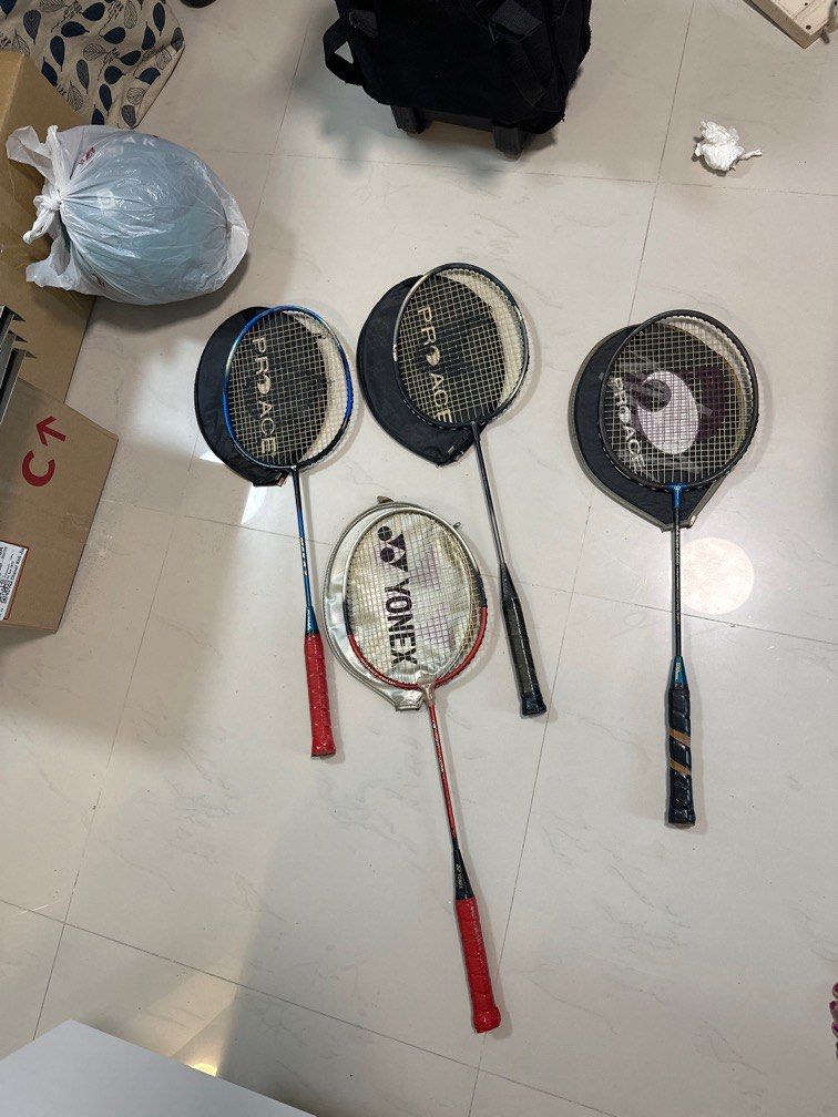 Badminton rackets, Sports Equipment, Sports & Games, Racket & Ball