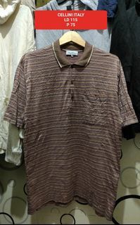 BAJU POLO VINTAGE CELLINI SIZE XL