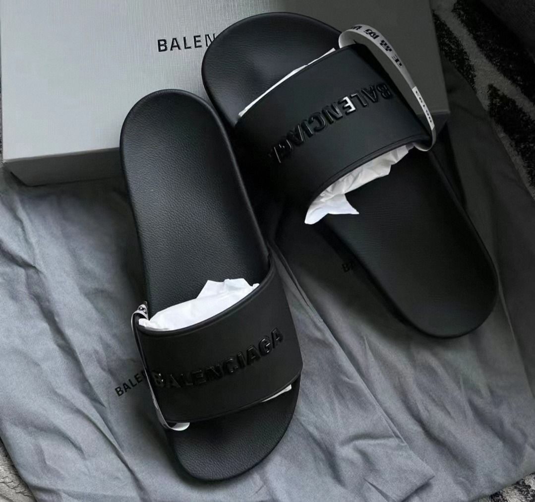 Balenciaga slippers mens cheap