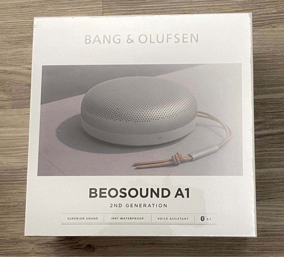 BANG & OLUFSEN BEOSOUND A1 2ND GEN PORTABLE SPEAKER - BRAND NEW