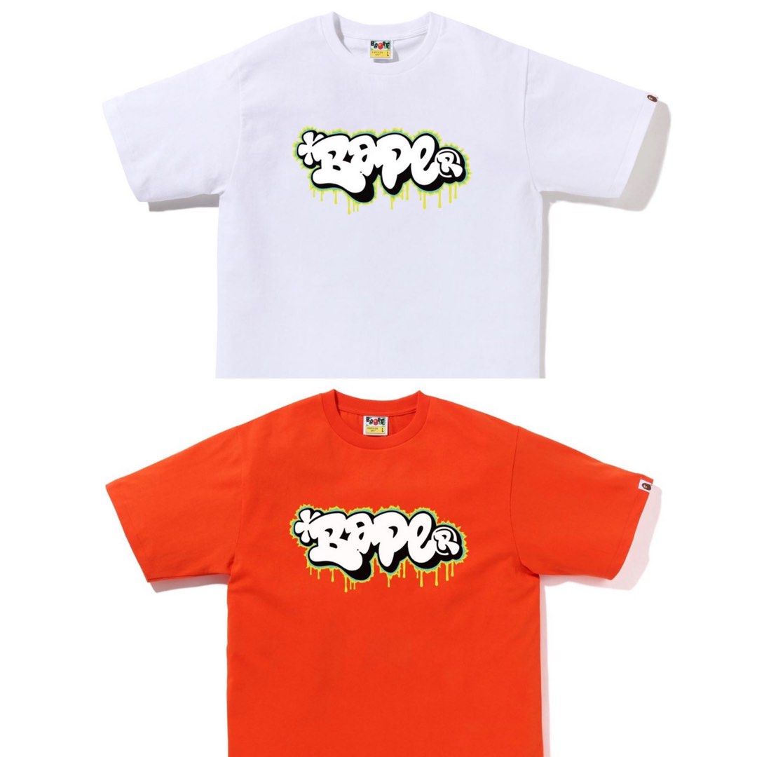 BAPE GRAFFITI LOGO TEE