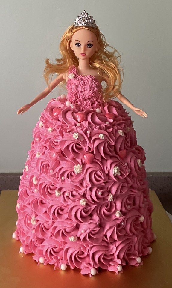 Best Barbie Doll Theme Birthday Cake - Goa