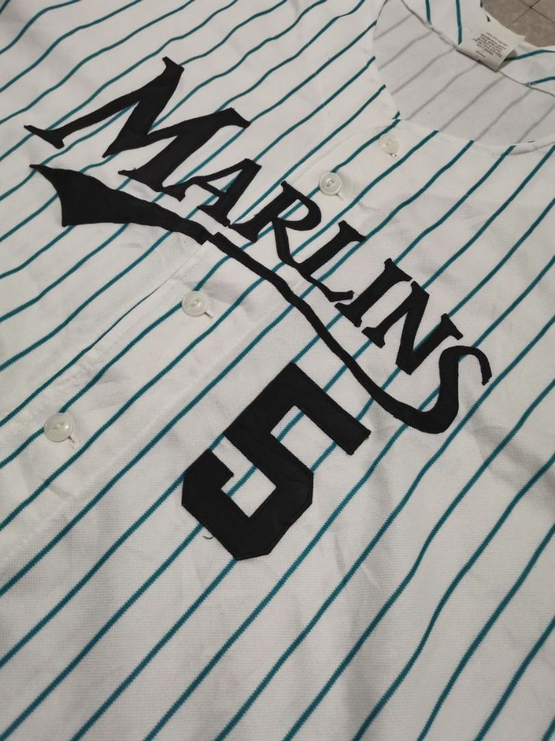 MLB Florida Marlins Jersey, Men's Fashion, Activewear on Carousell