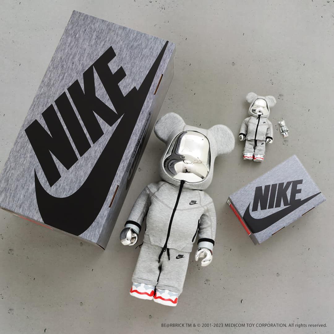 Bearbrick x nike tech fleece Men s Fashion Footwear Sneakers on