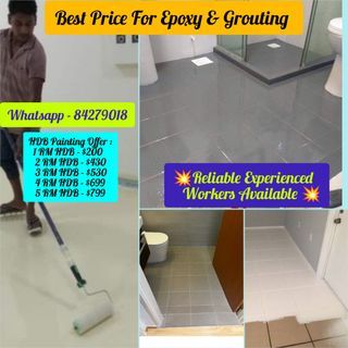 Best Price For Epoxy & Grouting service !!! 

Cheap  House Painting // Plastering// Polishing // Door & Door frames Painting // Cabinet Painting // Varnish service provider