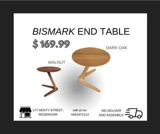 💝Bismark End Table for Special Sale!!!