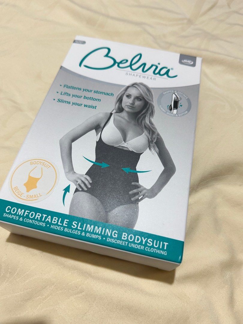 Brand new Belvia slimming body suit, Women's Fashion, New Undergarments &  Loungewear on Carousell