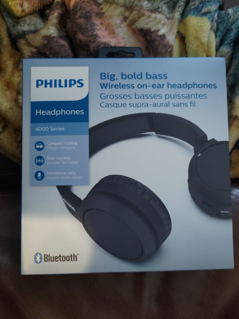 BNIB Philips 4000 series wireless headphones, Audio, Headphones ...