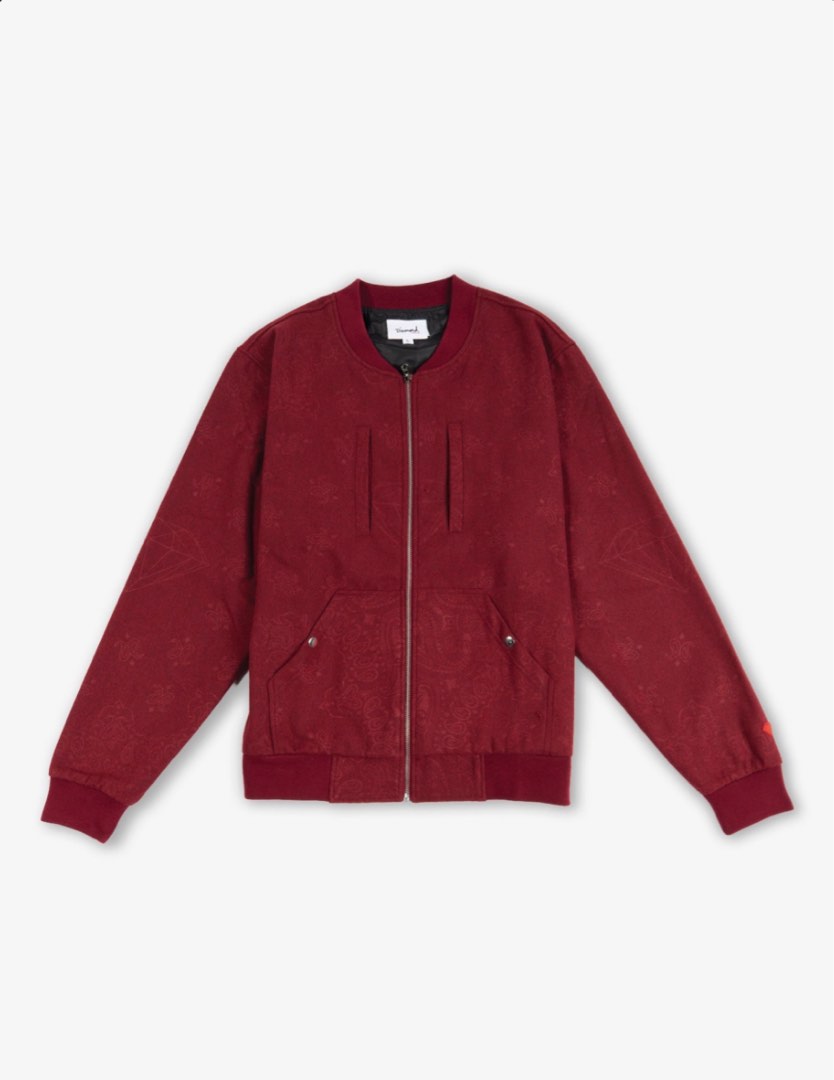 Red suede bomber jacket mens new arrivals