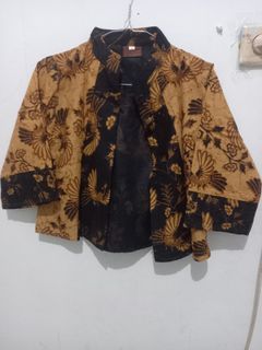 Bolero batik crop