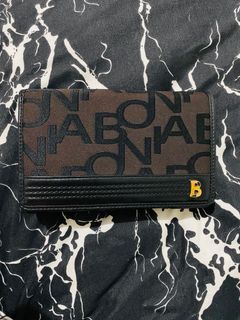 Bonia Monogram Long Zipper Wallet-Brown – OG Singapore