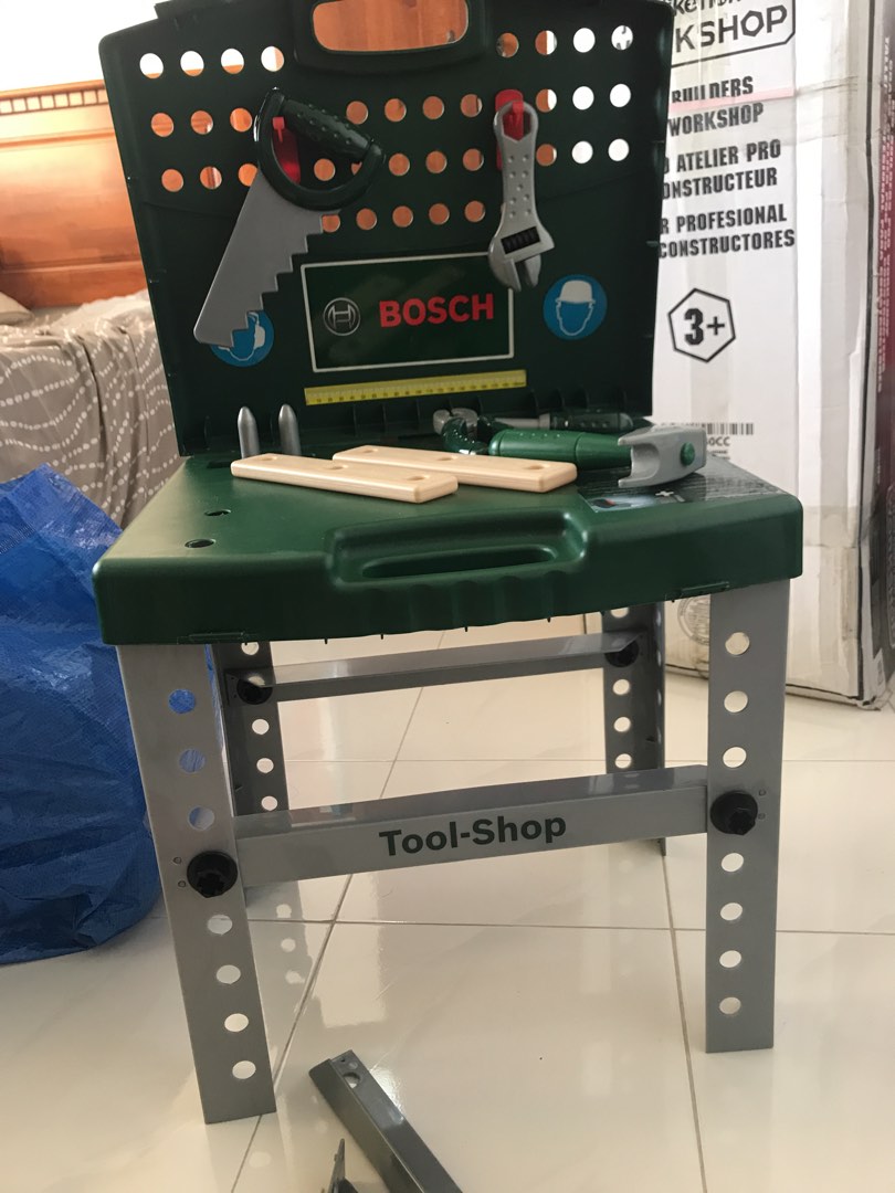 Bosch shop folding workbench