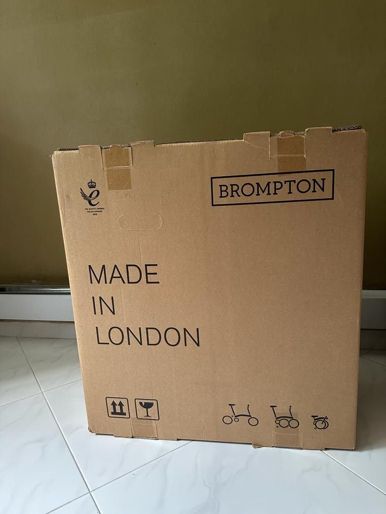 Brompton box size sales