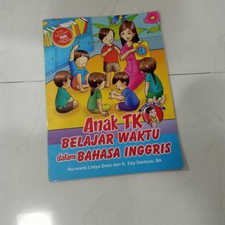Buku belajar waktu/buku anak tk/buku mengenal waktu/buku anak/buku
