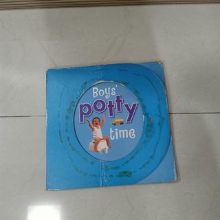 Buku boys potty time/buku belajar buang air anak/buku cerita anak