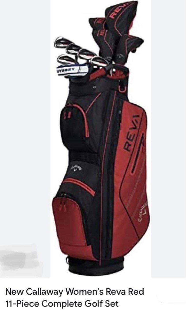 Callaway Reva 11 pc Womens Golf Set, Sports Equipment, Other Sports